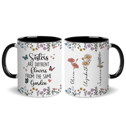 Personalized Customized Gifts For Sister Custom Name Coffee Mug 11Oz 15Oz