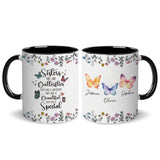 Personalized Sister Custom Name Coffee Mugs 11Oz 15Oz Birthday Christmas