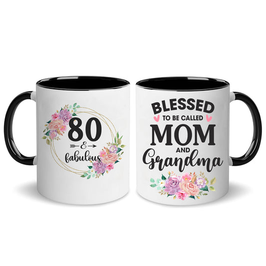 Personalized Grandma Birthday Gift Coffee Mug 11Oz - 15Oz