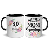 Personalized Grandma Birthday Gift Coffee Mug 11Oz - 15Oz