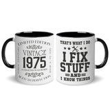 Personalized Vintage Birthday Gifts For Dad Grandpa Custom Coffee Mug 11Oz 15Oz