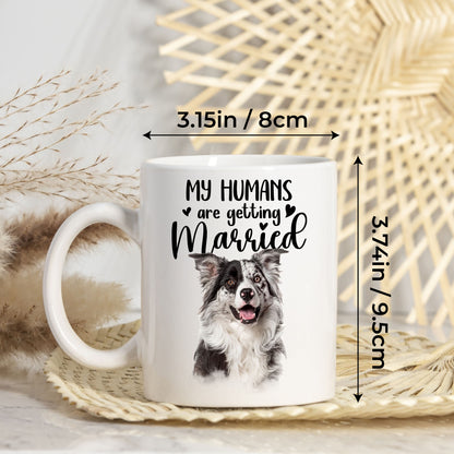 Personalized Gifts For Dog Pet Lovers Init Letter Mug 11Oz, Custom Image Photo & Name