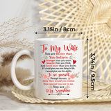 Personalized Customized Gift For Wife Custom Image Photo Coffee Mug 11Oz