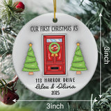 Personalized New Home Ornament 2025 3D Inflated Effect