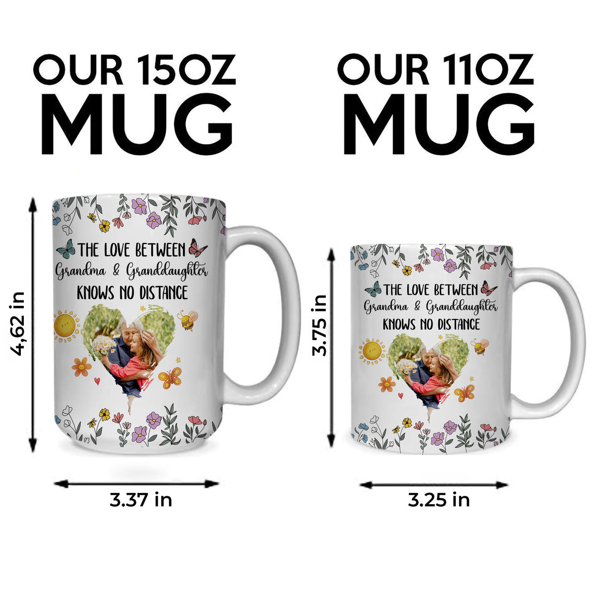 Personalized Choose States Custom Names Photo Image Coffee Mug