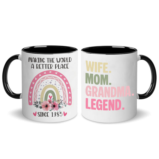 Personalized Wife Mom Grandma Legend Birthday Coffee Mug