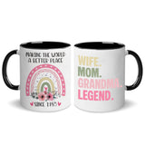 Personalized Wife Mom Grandma Legend Birthday Coffee Mug