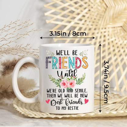 Personalized Customized Photo Mug For Bestie Custom Image Photo Coffee Mugs 11Oz