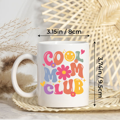 Personalized Mothers Day Gifts Coffee Mugs For Women, Init Letter Custom Mug 11Oz 15Oz