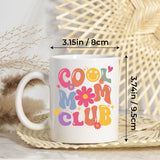 Personalized Mothers Day Gifts Coffee Mugs For Women, Init Letter Custom Mug 11Oz 15Oz