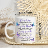 Personalized Customized Christian Gifts Init Letter Coffee Mug 11Oz