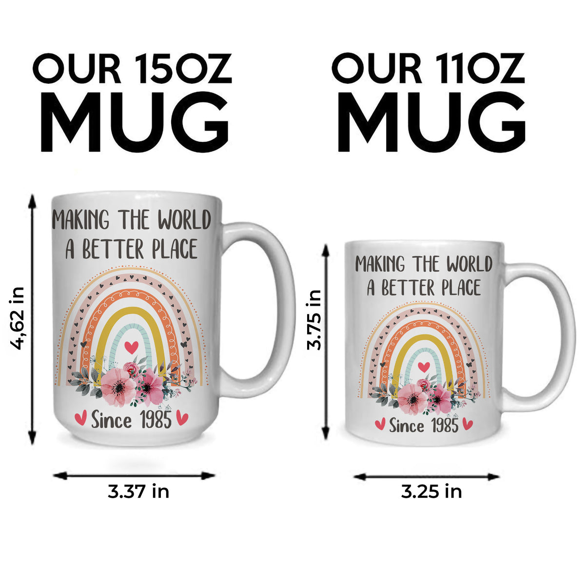 Personalized Mothers Day Gifts Coffee Mugs 11Oz 15Oz For Women