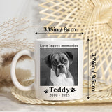 Personalized Custom Image Memorial Dog Coffee Mugs 11Oz Photo & Name