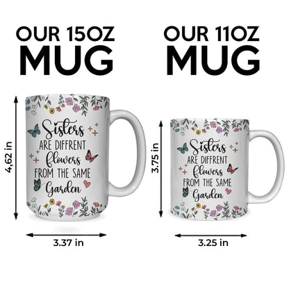 Personalized Customized Gifts For Sister Custom Name Coffee Mug 11Oz 15Oz