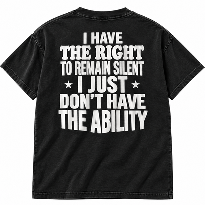 I Have The Right ... Ability Shirt