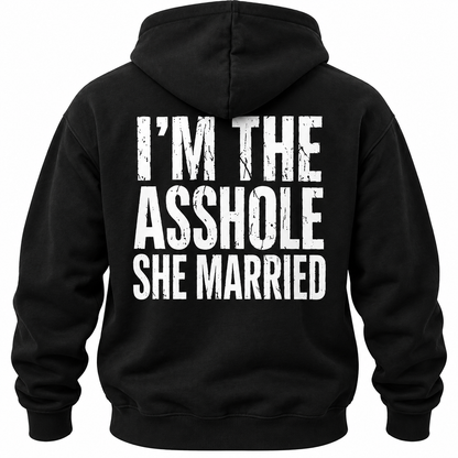 Funny Couple T Shirt | Wife Husband Assholes