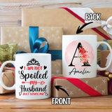Personalized Customized Gift For Wife Init Letter Custom Coffee Mug 11Oz Mothers Day