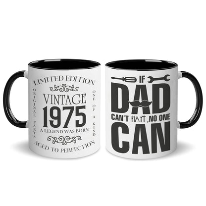 Personalized Birthday Gifts For Dad Vintage Custom Coffee Mug 11Oz 15Oz