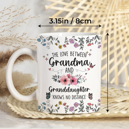 Personalized Choose States Names Grandma And Granddaughter Coffee Mug