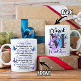 Personalized Customized Christian Gifts Init Letter Coffee Mug 11Oz