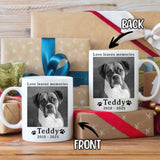 Personalized Custom Image Memorial Dog Coffee Mugs 11Oz Photo & Name