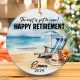 Personalized Retirement Ornament 2025