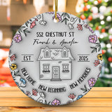 Personalized New Home Ornament 2025 Custom 3D Inflated Effect
