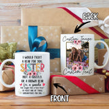 Personalized Customized Photo Mug For Sister Custom Image Coffee Mugs 11Oz
