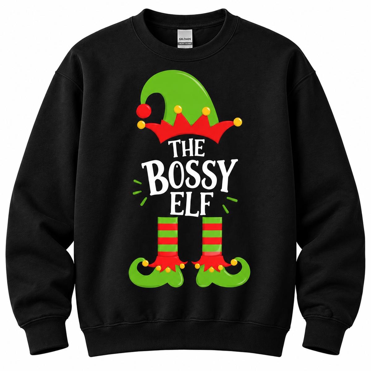 The 'CUSTOM'... Elf Family Funny Christmas T Shirt