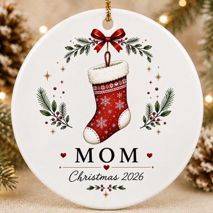 Stocking Names for 3 to 6 Members Including Pets - Our First Christmas 2026 Keepsake Gift