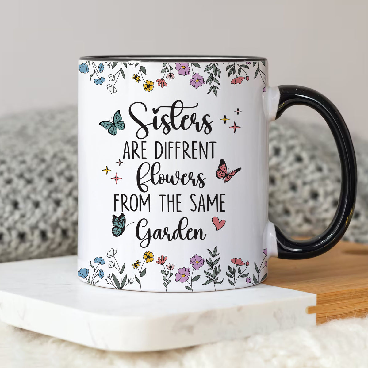 Personalized Customized Gifts For Sister Custom Name Coffee Mug 11Oz 15Oz