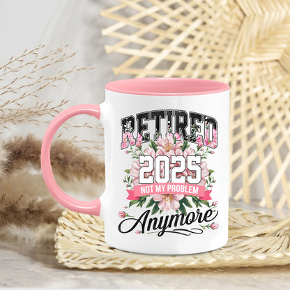 Personalized Gifts For Women Init Letter Custom Mug 11Oz Retirement Gift
