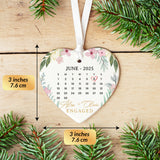 Personalized Ornament Engagement Gifts for Couples Engagement Gifts