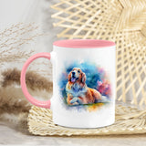 Personalized Gifts For Dog Pet Lovers Init Letter Mug 11Oz, Custom Image Photo & Name