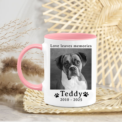 Personalized Custom Image Memorial Dog Coffee Mugs 11Oz Photo & Name