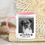 Personalized Custom Image Memorial Dog Coffee Mugs 11Oz Photo & Name