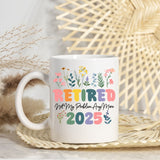 Retirement Gift For Woman Personalized Init Retire Coffee Mug 11Oz