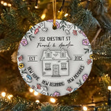 Personalized New Home Ornament 2025 Custom 3D Inflated Effect