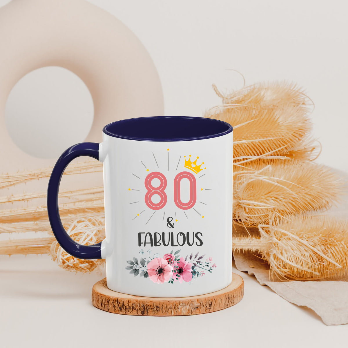 Personalized Grandma Fabulous Birthday Coffee Mug Gift 11Oz 15Oz