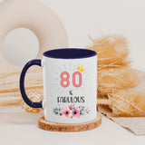 Personalized Grandma Fabulous Birthday Coffee Mug Gift 11Oz 15Oz