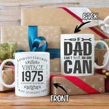 Personalized Birthday Gifts For Dad Vintage Custom Coffee Mug 11Oz 15Oz