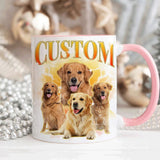 Personalized Gifts for Dog Lovers, Custom Image Photo & Name Coffee Mugs 11Oz