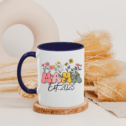 Personalized Init Letter Custom Mug 11Oz, New Mom Gifts For Women, Woman