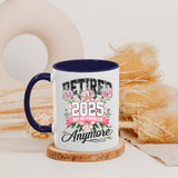Personalized Gifts For Women Init Letter Custom Mug 11Oz Retirement Gift