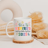 Retirement Gift For Woman Personalized Init Retire Coffee Mug 11Oz