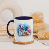 Personalized Gifts For Dog Pet Lovers Init Letter Mug 11Oz, Custom Image Photo & Name