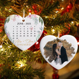 Personalized Ornament Engagement Gifts for Couples Engagement Gifts