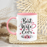 Personalized Wife Coffee Mug Vintage 11Oz 15Oz Custom Year
