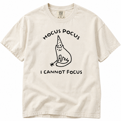 I cannot Focus Cat Halloween T Shirt