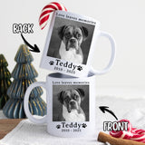 Personalized Custom Image Memorial Dog Coffee Mugs 11Oz Photo & Name
